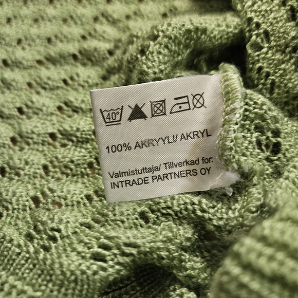 Sage Ruffled Cardigan - Picture 4 of 5